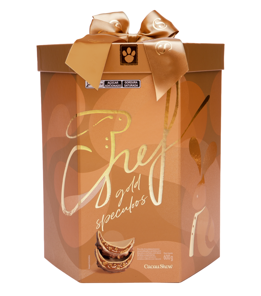 Ovo Recheado do Chef Gold Speculoos 600g