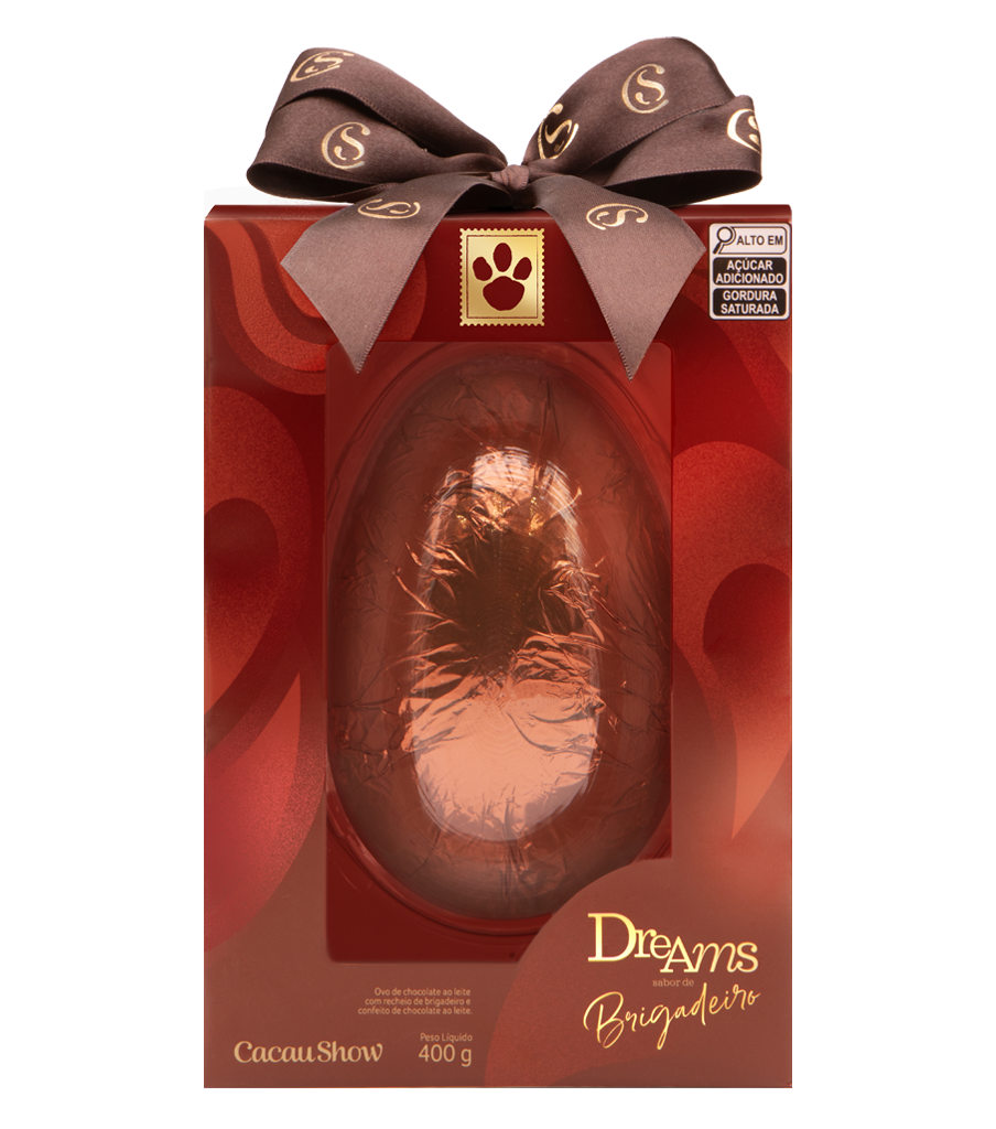 Ovo de Páscoa Dreams Brigadeiro 400g