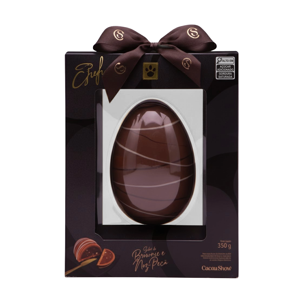 Ovo de Páscoa do Chef Brownie e Noz-Pecã 350g